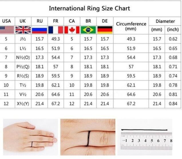 3-Layer Zircon Stone Ring Set - Stylish Fashion Jewelry