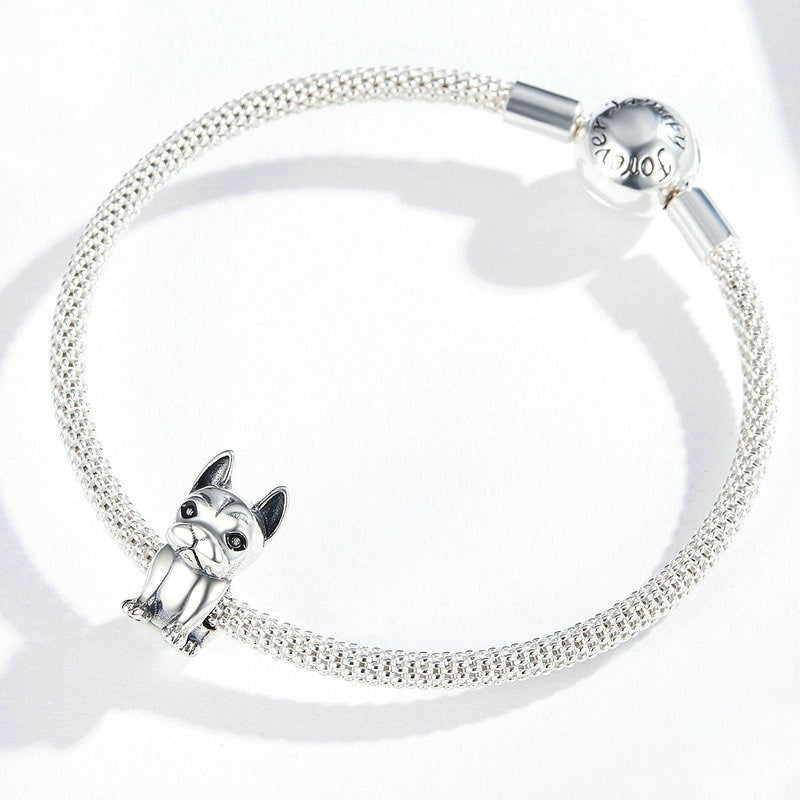 Sterling Silver Pendant - French Bulldog S925 Jewelry