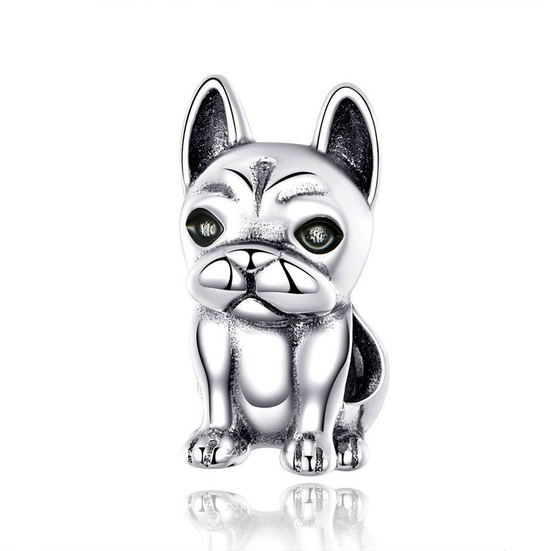 Sterling Silver Pendant - French Bulldog S925 Jewelry