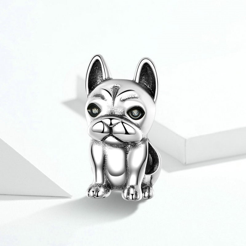 Sterling Silver Pendant - French Bulldog S925 Jewelry