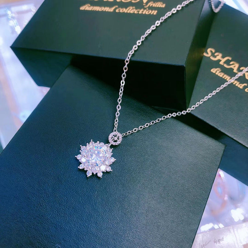 Women's Evening Jewelry Set with Necklace, Earrings & Bracelet