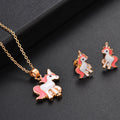 Trendy Alloy Pony Jewelry Set with Paint (Wholesale)